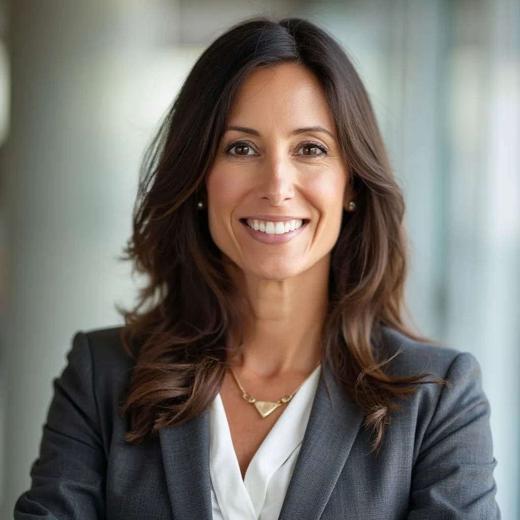 Retrato de Ana Pérez, Consultora Financiera Senior